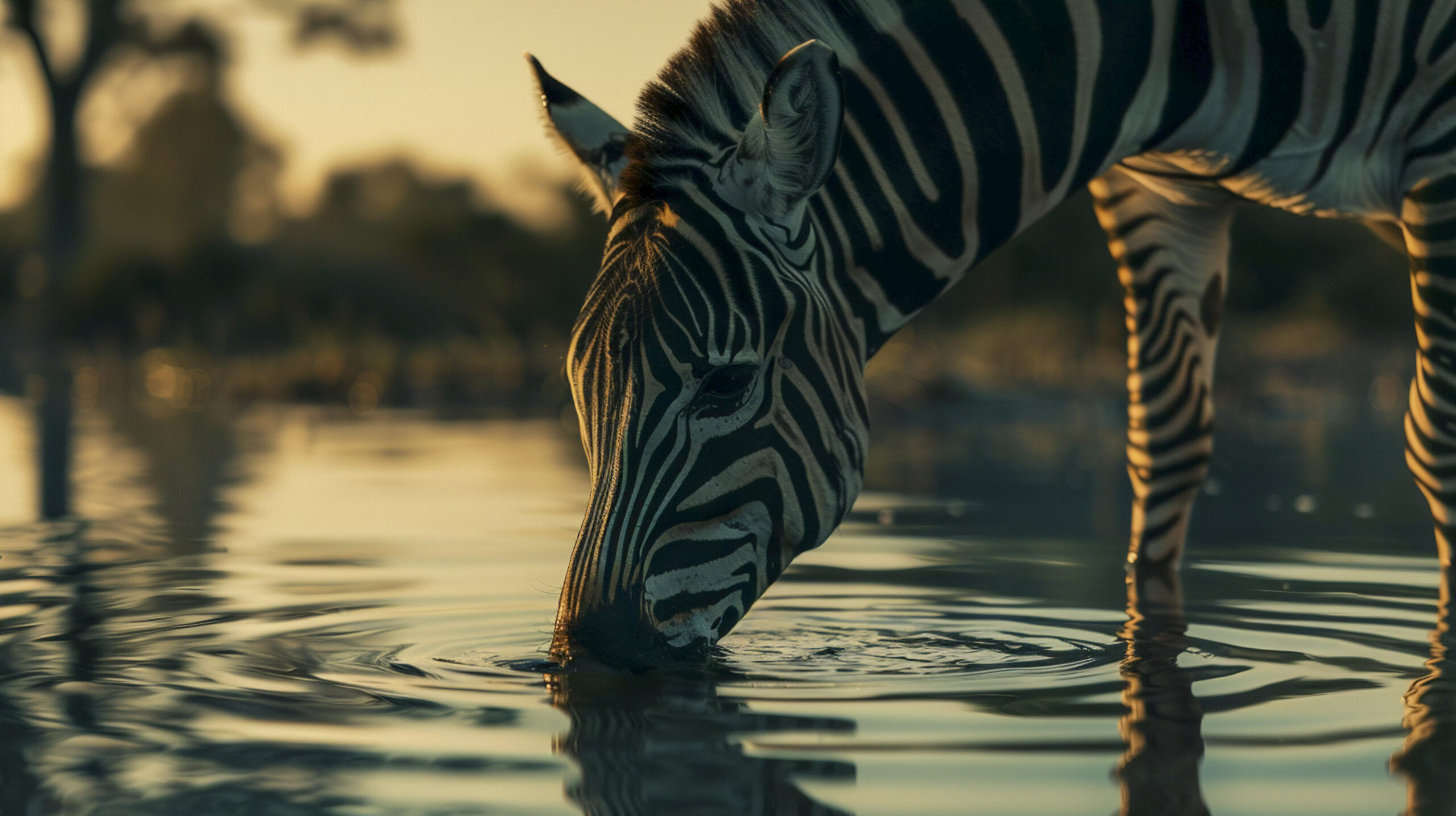 le-beau-zebre-dans-la-nature principes de vie africaine